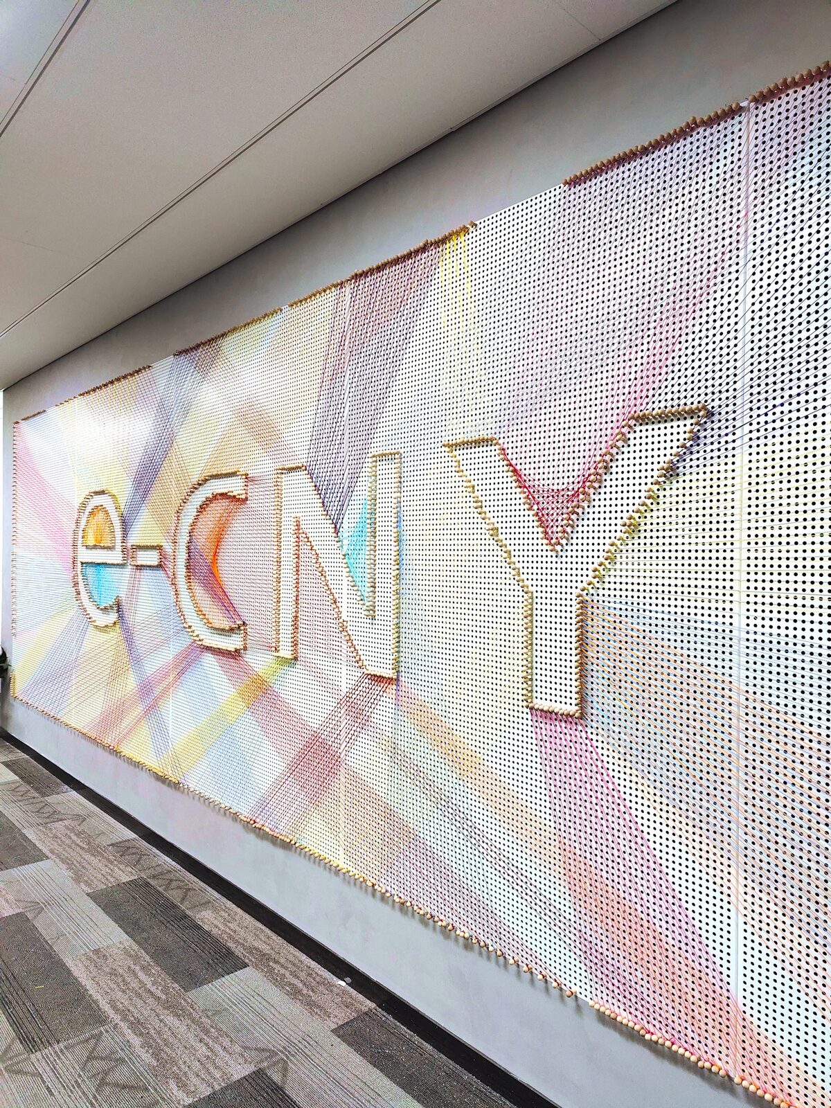 数字货币（e-CNY）企业文化墙实拍 2 · 燃点跳动