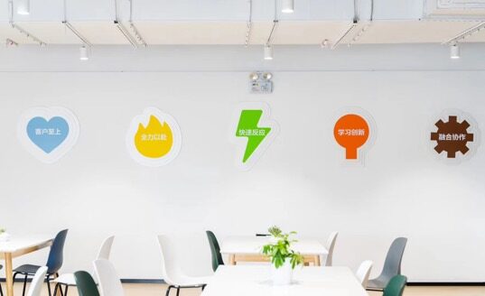 希音 SHEIN企业文化墙实拍 11 · 燃点跳动